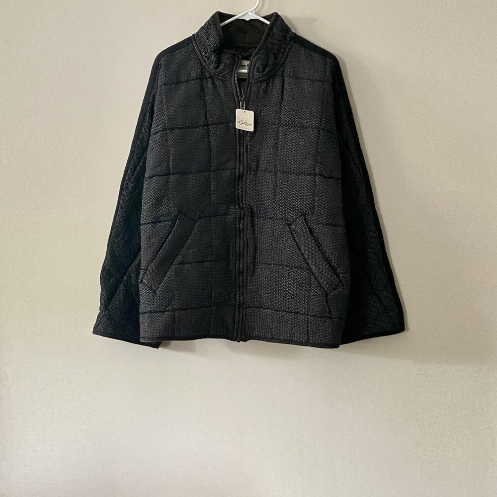 Free People Dolman Quilted Textured Denim Jacket NWT - Picture 6 of 9